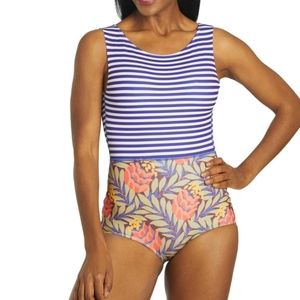 Seea Swimwear Lido One-Piece Swimsuit Women's In Blue
